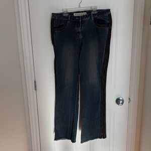 Joe Boxer Jeans Women's Dark Blue Straight Leg Jeans Size 13